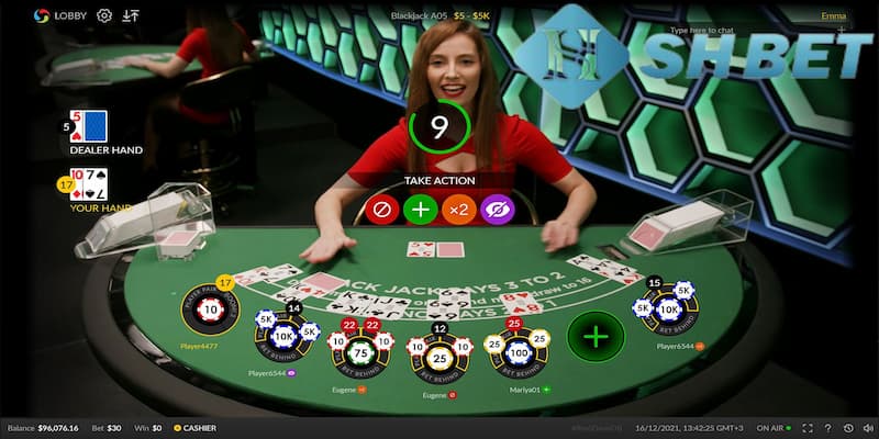 Bỏ túi một số mẹo chơi Live Blackjack Games Online