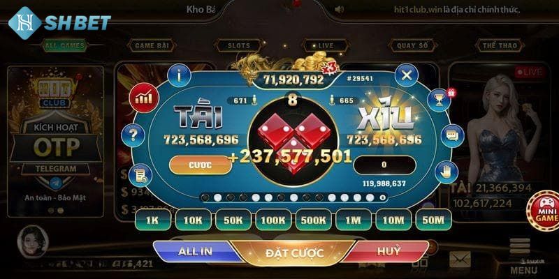Nội dung luật chơi cơ bản khi tham gia game tài xỉu online