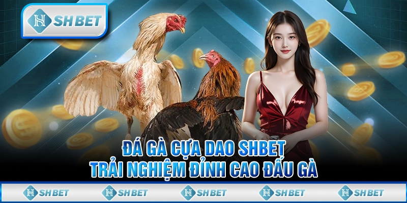 Đá Gà Cựa Dao SHBET- Trải Nghiệm Đỉnh Cao Đấu Gà