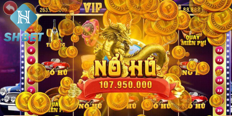 Hiệu ứng nổ hũ rực rỡ trong trò chơi